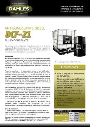 DCF 21 anticongelante diésel